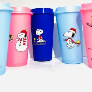 Vaso plástico cafetero UV DTF