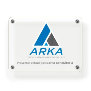 Señalética corporativa Paquete 12 piezas